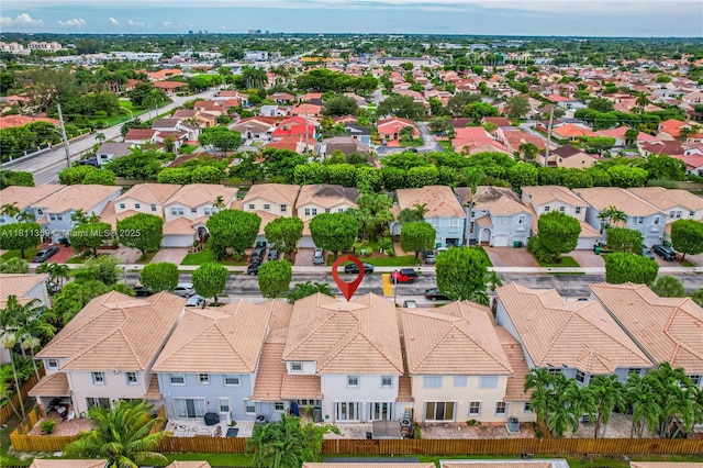 8753 SW 3rd Ln, Miami, FL 33174 - aerial perspective of suburban area