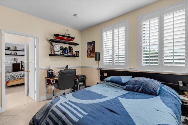 8753 SW 3rd Ln, Miami, FL 33174 - bedroom featuring light tile patterned floors and baseboards