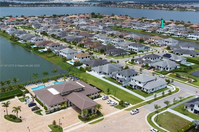 4381 SW 178th Ave, Miramar, FL 33029 - aerial perspective of suburban area featuring a nearby body of water