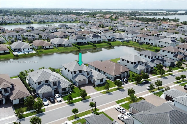 4381 SW 178th Ave, Miramar, FL 33029 - aerial perspective of suburban area featuring a nearby body of water