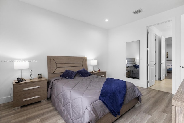 4381 SW 178th Ave, Miramar, FL 33029 - bedroom featuring wood finished floors, recessed lighting, and baseboards