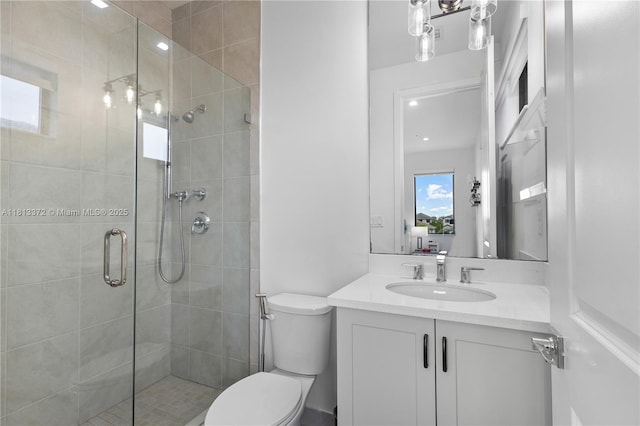 4381 SW 178th Ave, Miramar, FL 33029 - full bath with toilet, vanity, and a shower stall