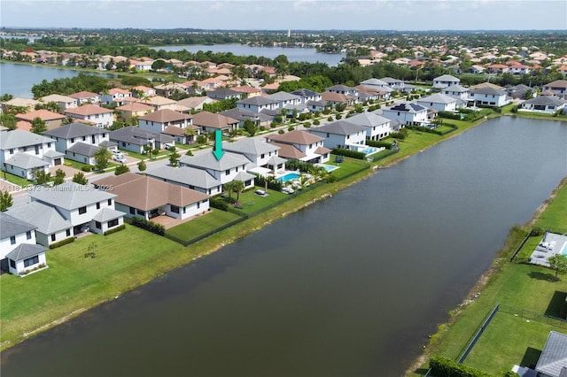 4381 SW 178th Ave, Miramar, FL 33029 - aerial view of residential area featuring a large body of water