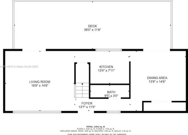 1370 NE 40th Dr, Oakland Park, FL 33334 - view of floor plan / room layout