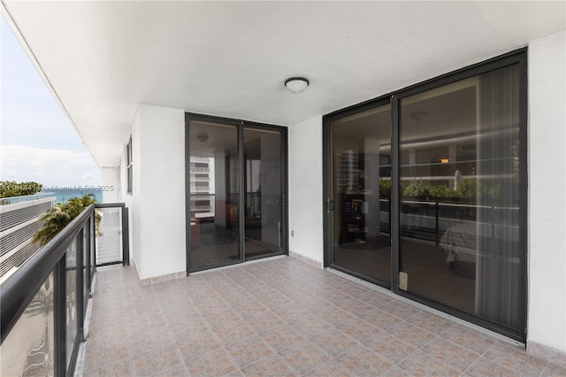 5845 Collins Ave Unit 501, Miami Beach, FL 33140 - balcony featuring a water view