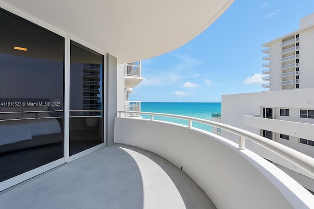 6301 Collins Ave Unit 1405, Miami Beach, FL 33141 - balcony with a water view