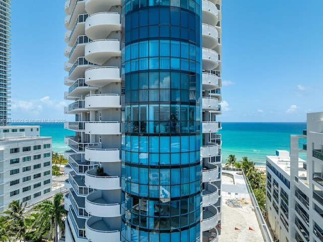 6301 Collins Ave Unit 1405, Miami Beach, FL 33141 - view of apartment building / complex featuring a water view