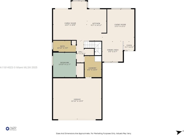 495 SW 183rd Way, Pembroke Pines, FL 33029 - property floor plan