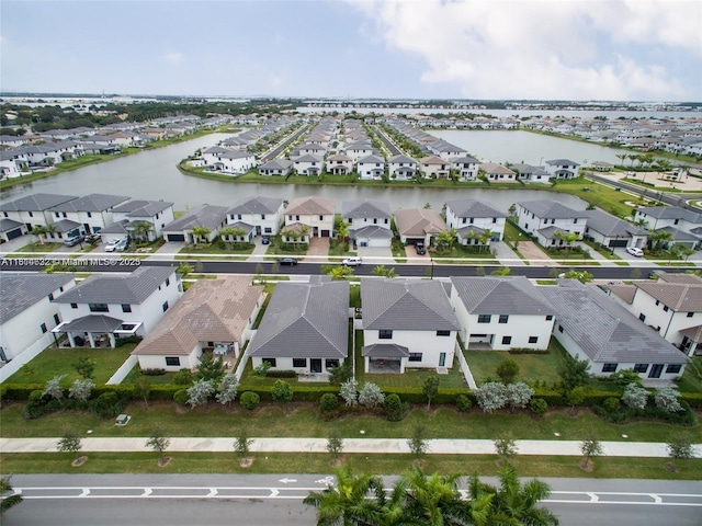 17451 SW 41st St, Miramar, FL 33029 - aerial view of residential area featuring a nearby body of water