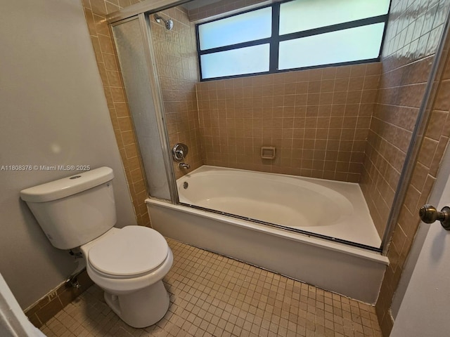 4131 NW 79th Ave Unit 4131, Sunrise, FL 33351 - full bath with toilet, shower / bath combination, and tile patterned floors
