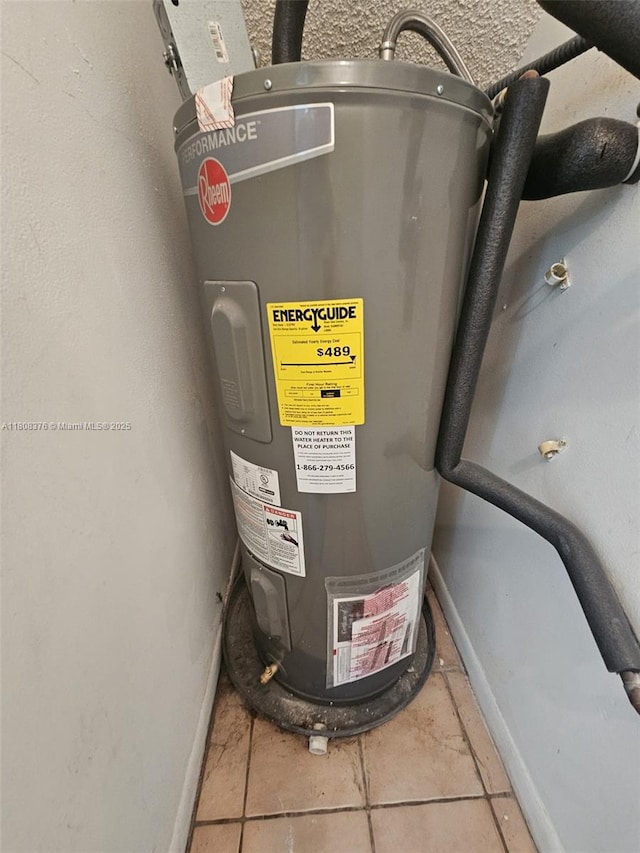 4131 NW 79th Ave Unit 4131, Sunrise, FL 33351 - utility room with water heater