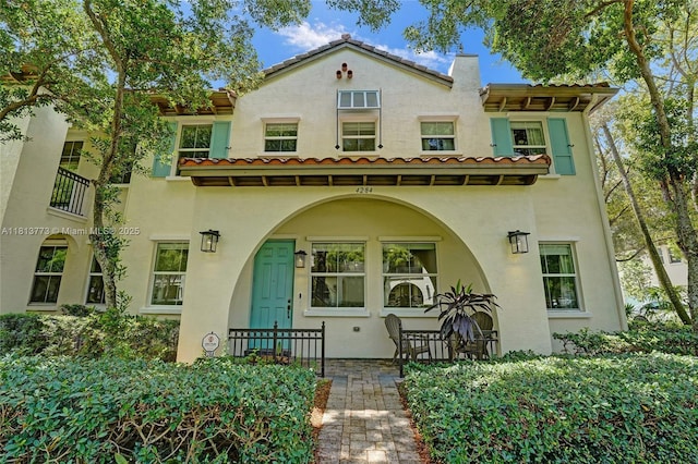 4284 Cascada Cir, Cooper City, FL 33024 - mediterranean / spanish-style home with stucco siding
