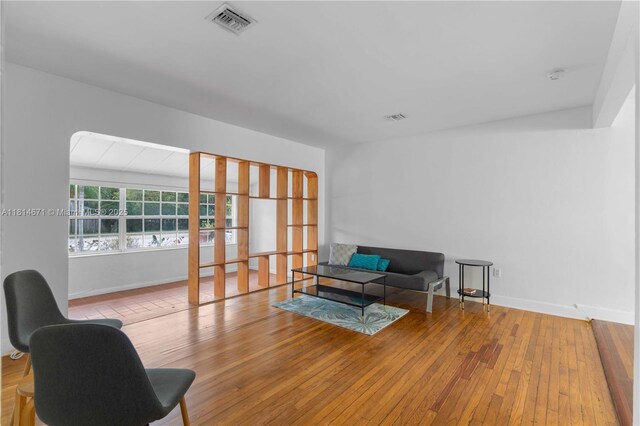 1105 NE 119th St, Biscayne Park, FL 33161 - sitting room with hardwood / wood-style flooring