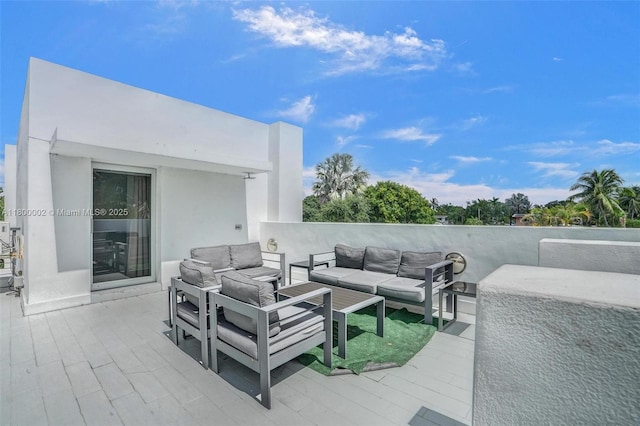 2612 Key Largo Ln, Fort Lauderdale, FL 33312 - view of patio with an outdoor hangout area