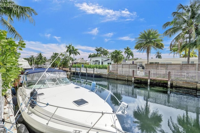 2612 Key Largo Ln, Fort Lauderdale, FL 33312 - dock with a water view