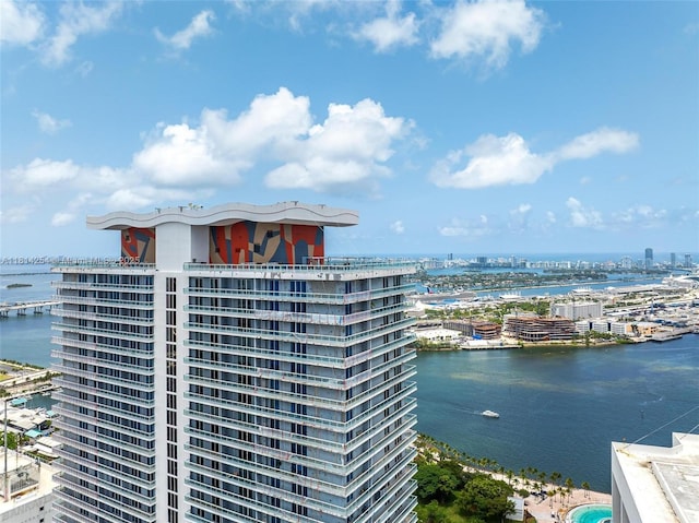 50 Biscayne Blvd Unit 3106, Miami, FL 33132 - water view featuring nearby urban area