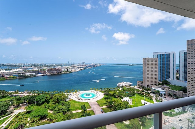 50 Biscayne Blvd Unit 3106, Miami, FL 33132 - water view featuring nearby urban area