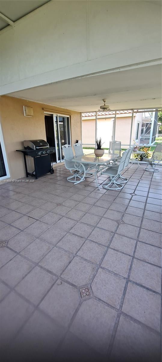 520 NW 166th Ave, Pembroke Pines, FL 33028 - view of patio / terrace featuring area for grilling