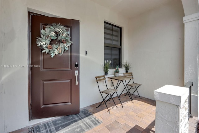 24686 SW 119th Pl, Homestead, FL 33032 - entrance to property with stucco siding