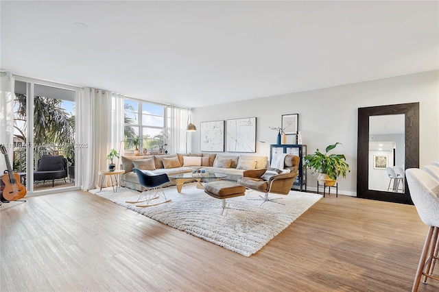 2150 Sans Souci Blvd Unit B311, North Miami, FL 33181 - living area with light wood finished floors