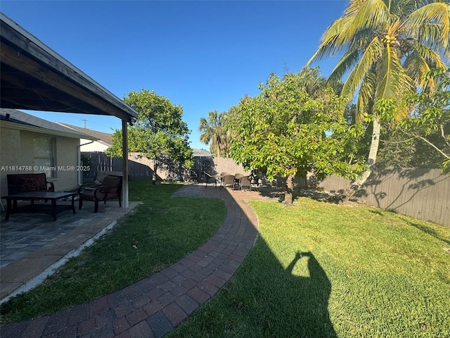 4706 25th Ave SW, Naples, FL 34116 - view of yard with a patio