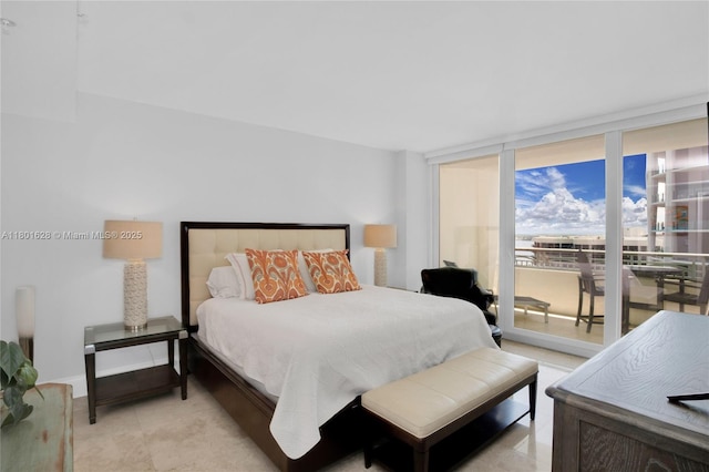 3400 SW 27th Ave Unit 1904, Coconut Grove, FL 33133 - bedroom featuring access to exterior