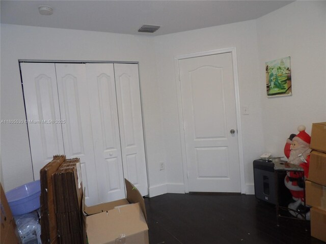 12210 SW 216th St, Miami, FL 33170 - office area with dark wood-type flooring