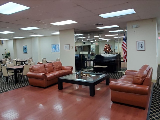 1865 S Ocean Dr Unit 10D, Hallandale Beach, FL 33009 - community lobby featuring a paneled ceiling