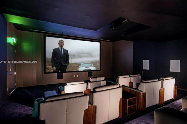 300 Biscayne Blvd Way Unit 4007, Miami, FL 33130 - view of carpeted home theater