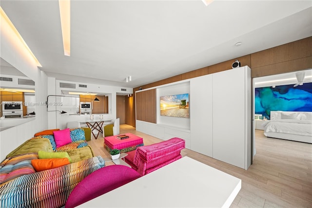 1500 Ocean Dr Unit 910, Miami Beach, FL 33139 - living room featuring light wood-type flooring