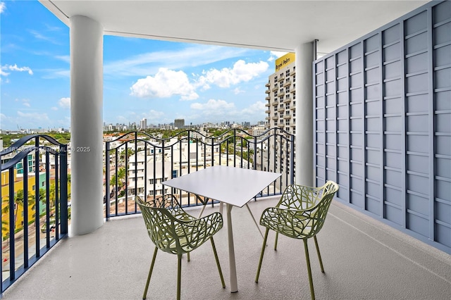 1500 Ocean Dr Unit 910, Miami Beach, FL 33139 - balcony featuring a view of city