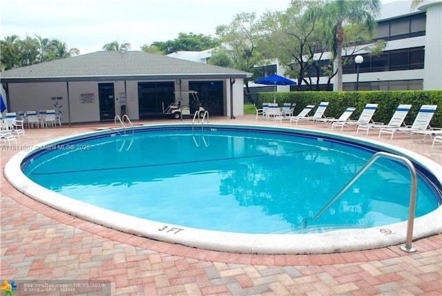 1470 Sheridan St Unit 18C, Hollywood, FL 33020 - community pool with a patio