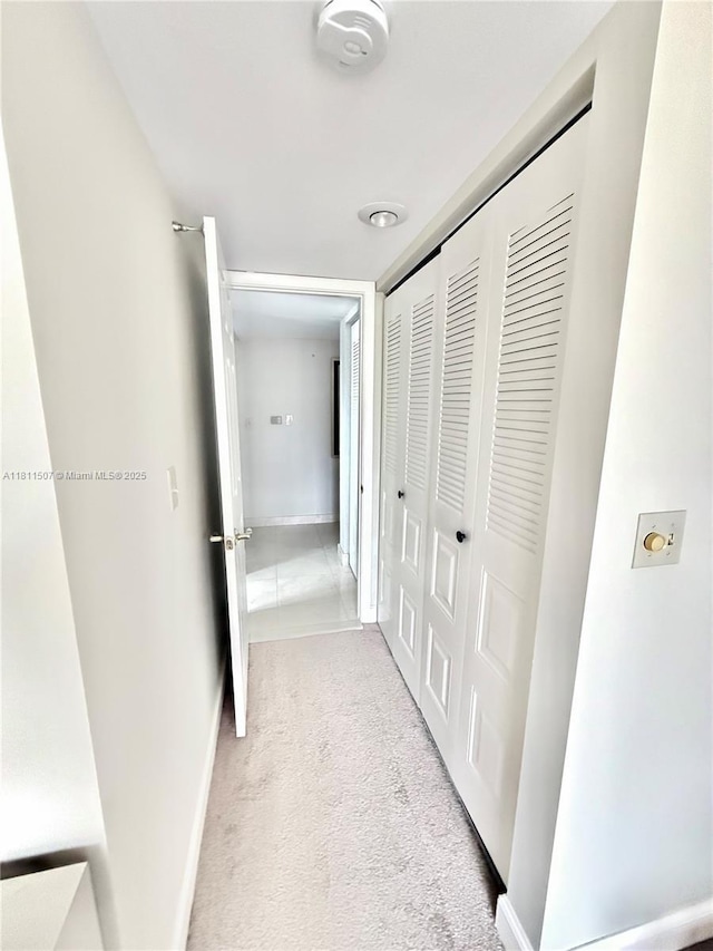1470 Sheridan St Unit 18C, Hollywood, FL 33020 - hall with carpet and baseboards