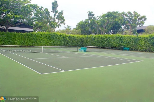 1470 Sheridan St Unit 18C, Hollywood, FL 33020 - view of tennis court