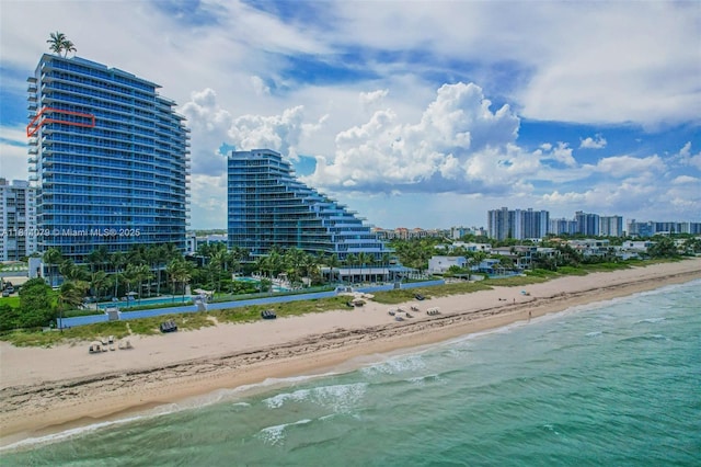 2200 N Ocean Blvd Unit S1801, Fort Lauderdale, FL 33305 - water view featuring local beach and nearby urban area