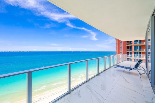 2200 N Ocean Blvd Unit S1801, Fort Lauderdale, FL 33305 - balcony with view of water and beach