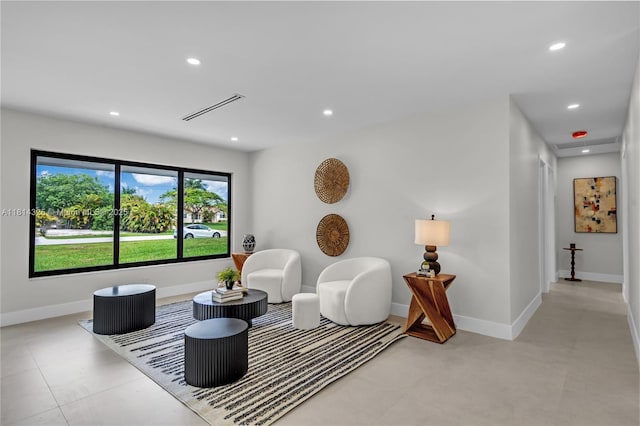 5311 SW 196th Ln, Southwest Ranches, FL 33332 - living area featuring recessed lighting and baseboards