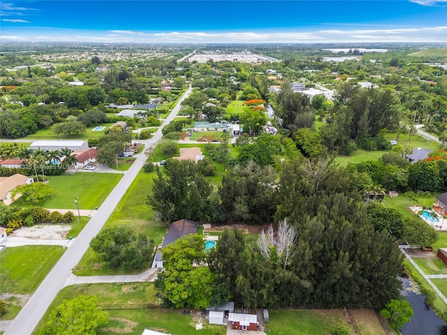 5311 SW 196th Ln, Southwest Ranches, FL 33332 - aerial overview of property's location featuring a tree filled landscape and a nearby body of water