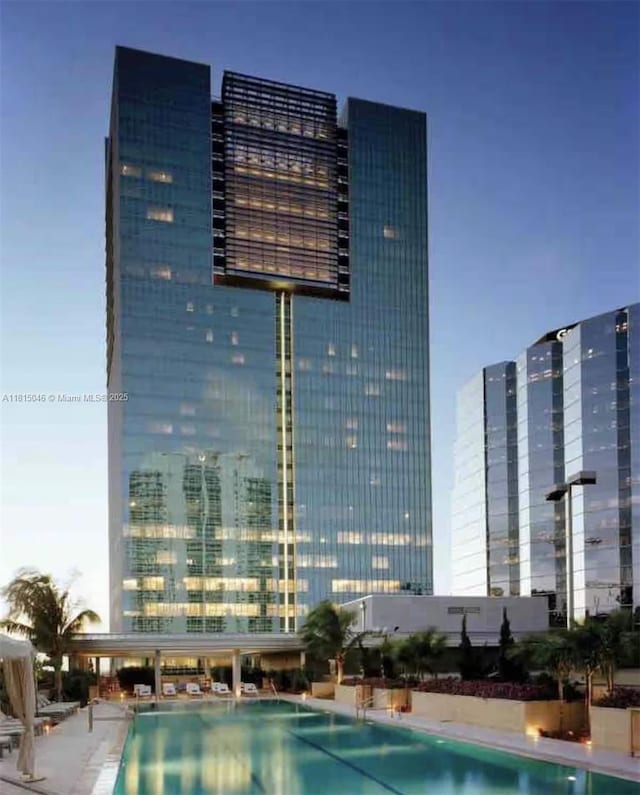 1395 Brickell Ave Unit 2814, Miami, FL 33131 - community pool with a city view