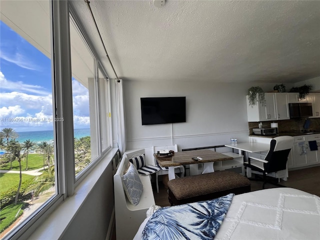 19201 Collins Ave Unit 427, Sunny Isles Beach, FL 33160 - bedroom with a textured ceiling