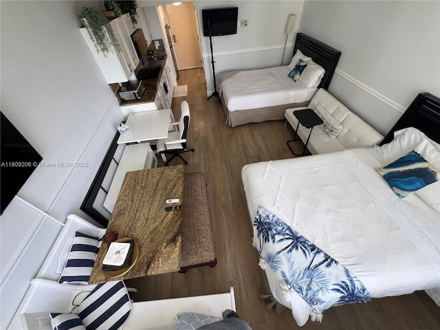 19201 Collins Ave Unit 427, Sunny Isles Beach, FL 33160 - bedroom with wood finished floors