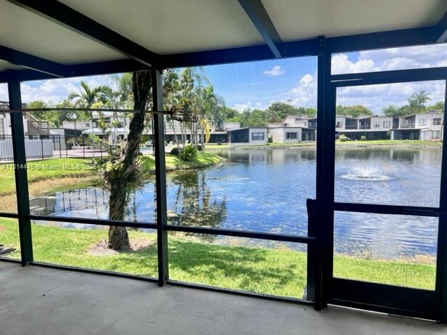 958 Mockingbird Ln Unit 511, Plantation, FL 33324 - water view with nearby suburban area