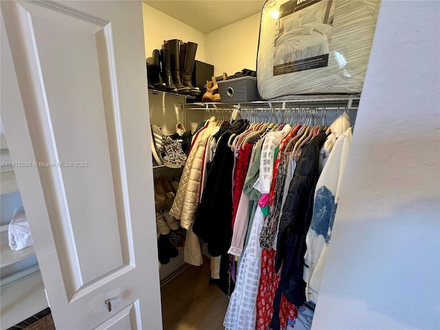 12254 NW 24th Pl, Miami, FL 33167 - walk in closet with wood finished floors