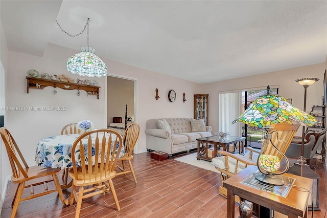 9808 Hammocks Blvd Unit 102-23, Miami, FL 33196 - dining room with light wood finished floors
