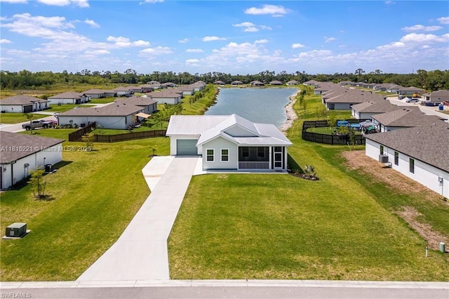 910 Gen George Patton Ave, La Belle, FL 33935 - aerial view of residential area featuring a nearby body of water