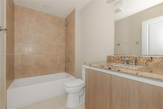 811 NW 3rd Ave, Fort Lauderdale, FL 33311 - bathroom with vanity, shower / bathtub combination, and tile patterned floors