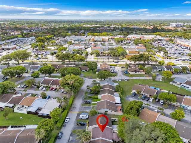 5408 SW 138th Ave, Miami, FL 33175 - aerial view of property and surrounding area featuring nearby suburban area