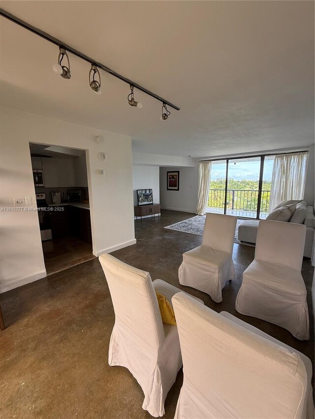 5701 Biscayne Blvd Unit 701, Miami, FL 33137 - bedroom with concrete flooring and baseboards