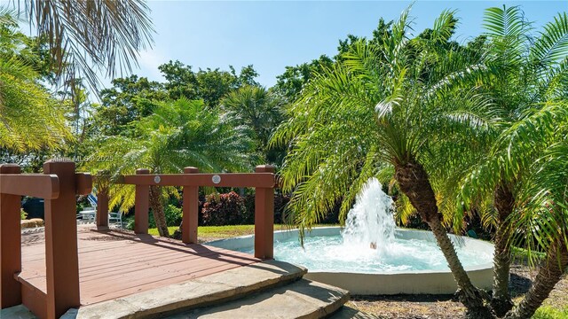 4000 Towerside Ter Unit 2201, Miami, FL 33138 - exterior space featuring a wooden deck
