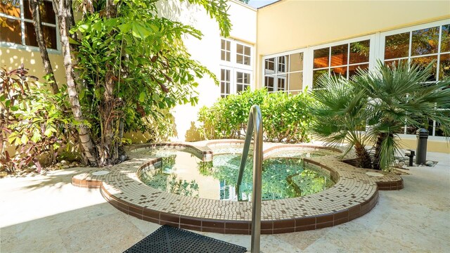 4000 Towerside Ter Unit 2201, Miami, FL 33138 - view of pool with an in-ground hot tub